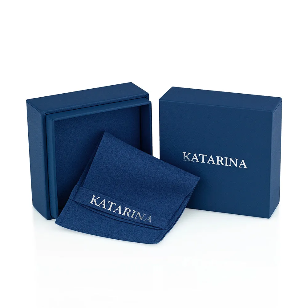 KATARINA Channel Set Diamond Wedding Band (1/2 cttw)