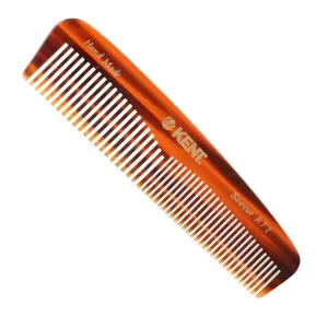 Kent R7T Handmade Double-Tooth Pocket Comb