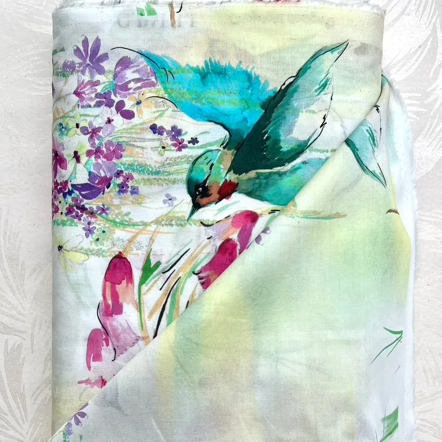 Kolibri Voile Organic Cotton Fabric