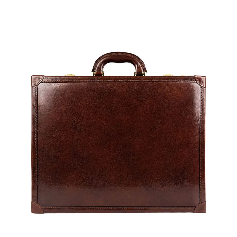 Leather Attach Case Briefcase - The Wind in the Willows