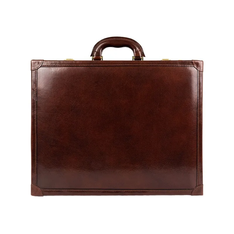 Leather Attach Case Briefcase - The Wind in the Willows