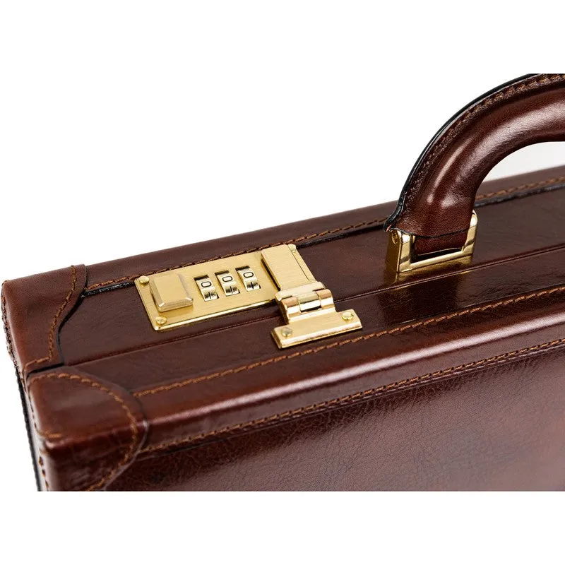 Leather Attach Case Briefcase - The Wind in the Willows