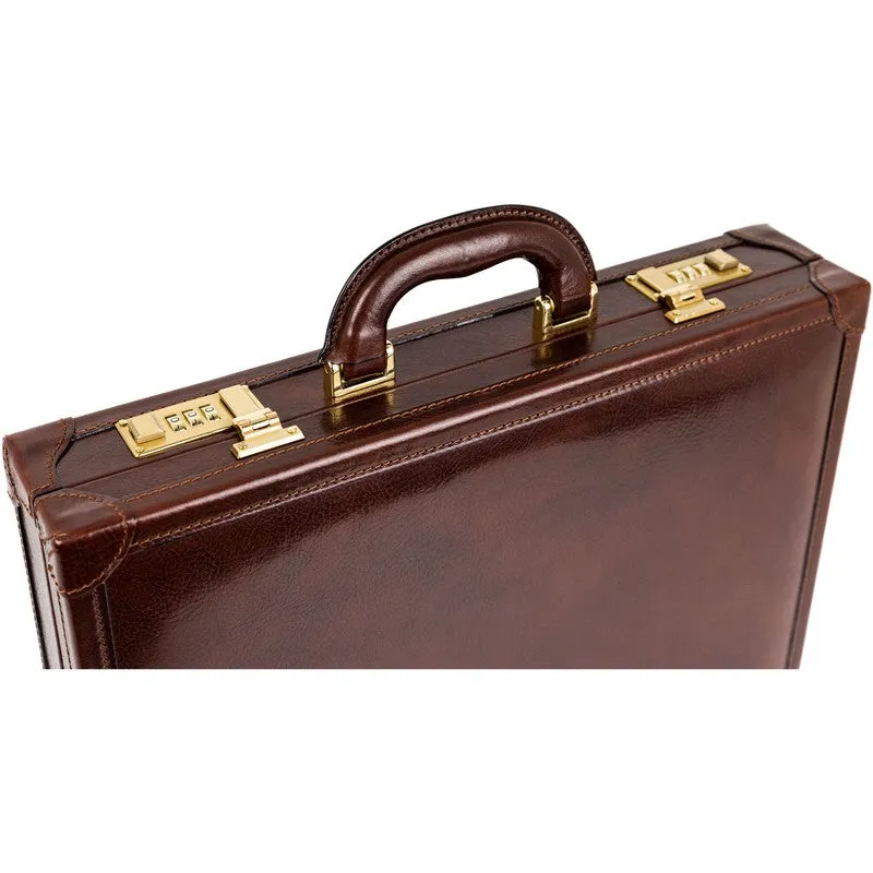 Leather Attach Case Briefcase - The Wind in the Willows