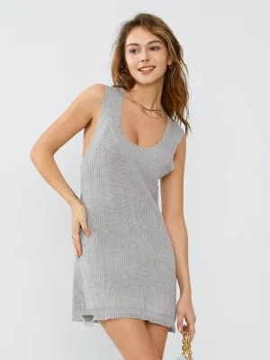 Leisure Ripped Graceful Short Dress