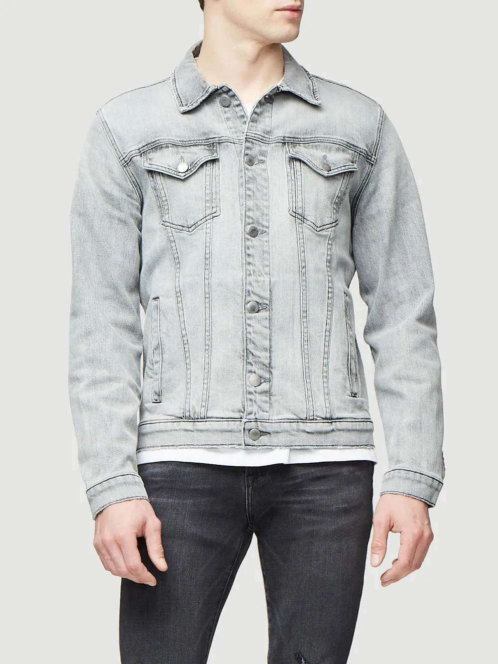 L'Homme Jacket -- Lead Grey