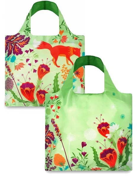 LOQI Reusable Shopping Bag - Forest Collection