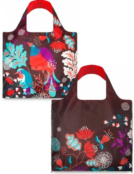 LOQI Reusable Shopping Bag - Forest Collection