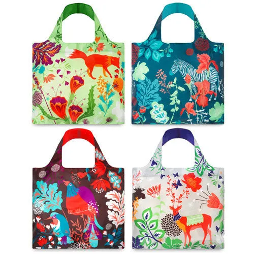 LOQI Reusable Shopping Bag - Forest Collection