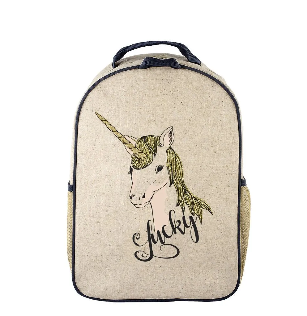 Lucky Unicorn Toddler Backpack