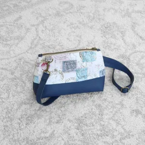 Mia Bag Kit - Navy Pebble Faux Leather