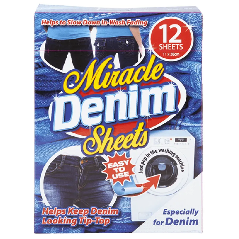 Miracle Denim Reviver Sheets - 12 Sheets