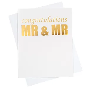 Mr. & Mr. Greeting Card (18100)