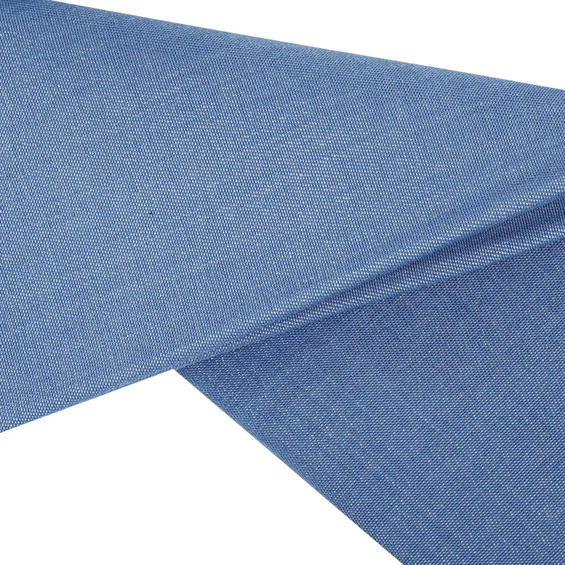 Ms. Remi Denim Silky Wrap Scarf 60" Long