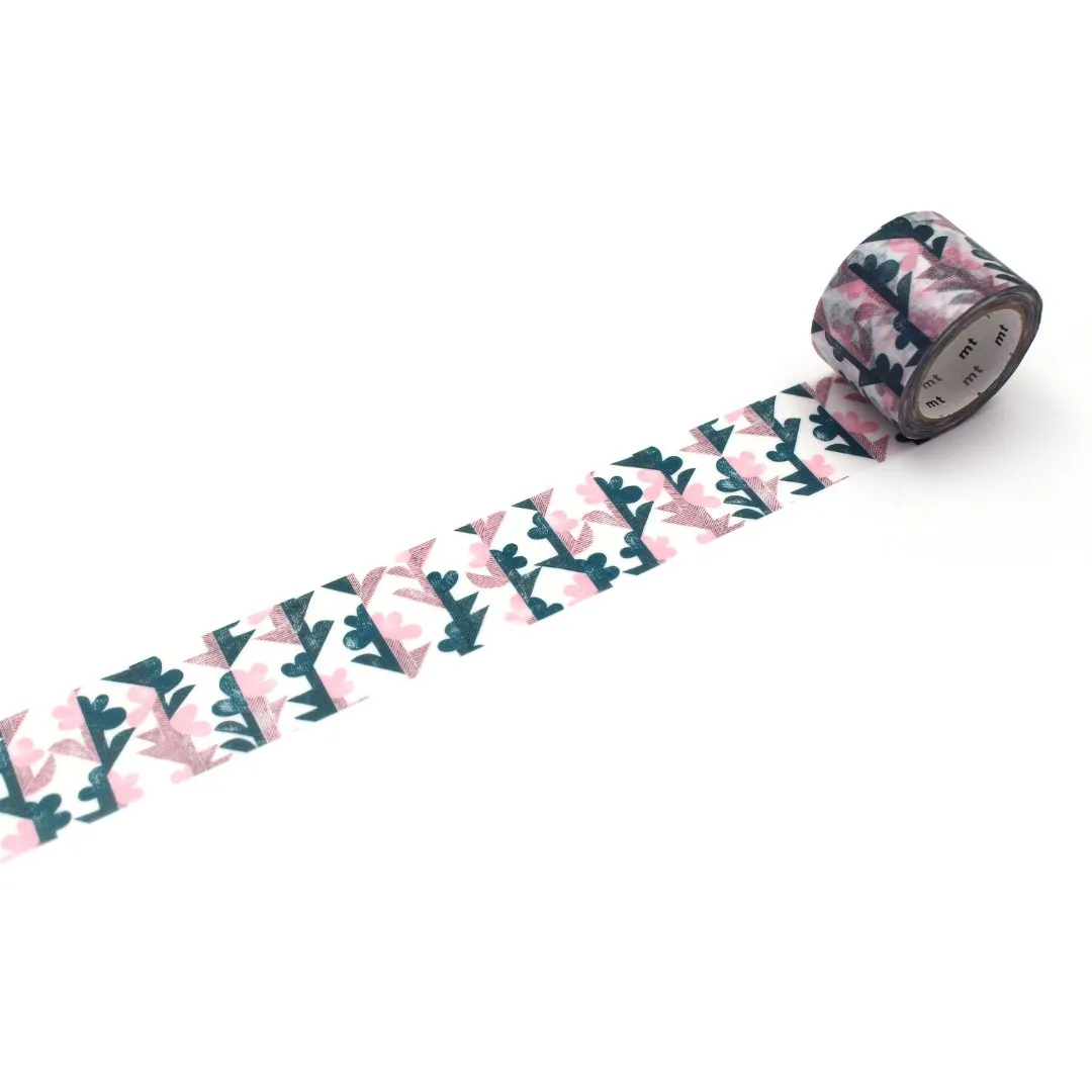 MT x Mina Perhonen Washi Tape - Twin Flower