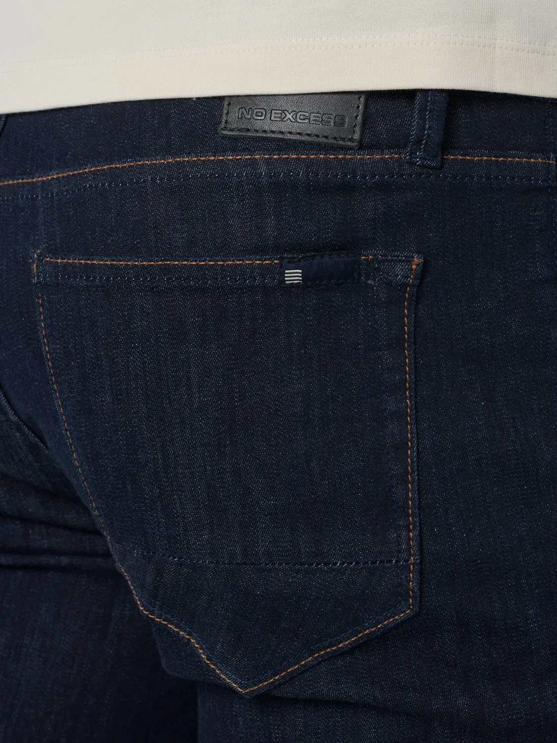 No Excess Jean Regular 711: Dark Denim