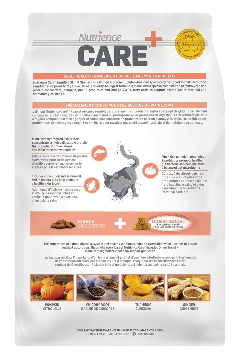 Nutrience Care Sensitive Skin & Stomach for Cats