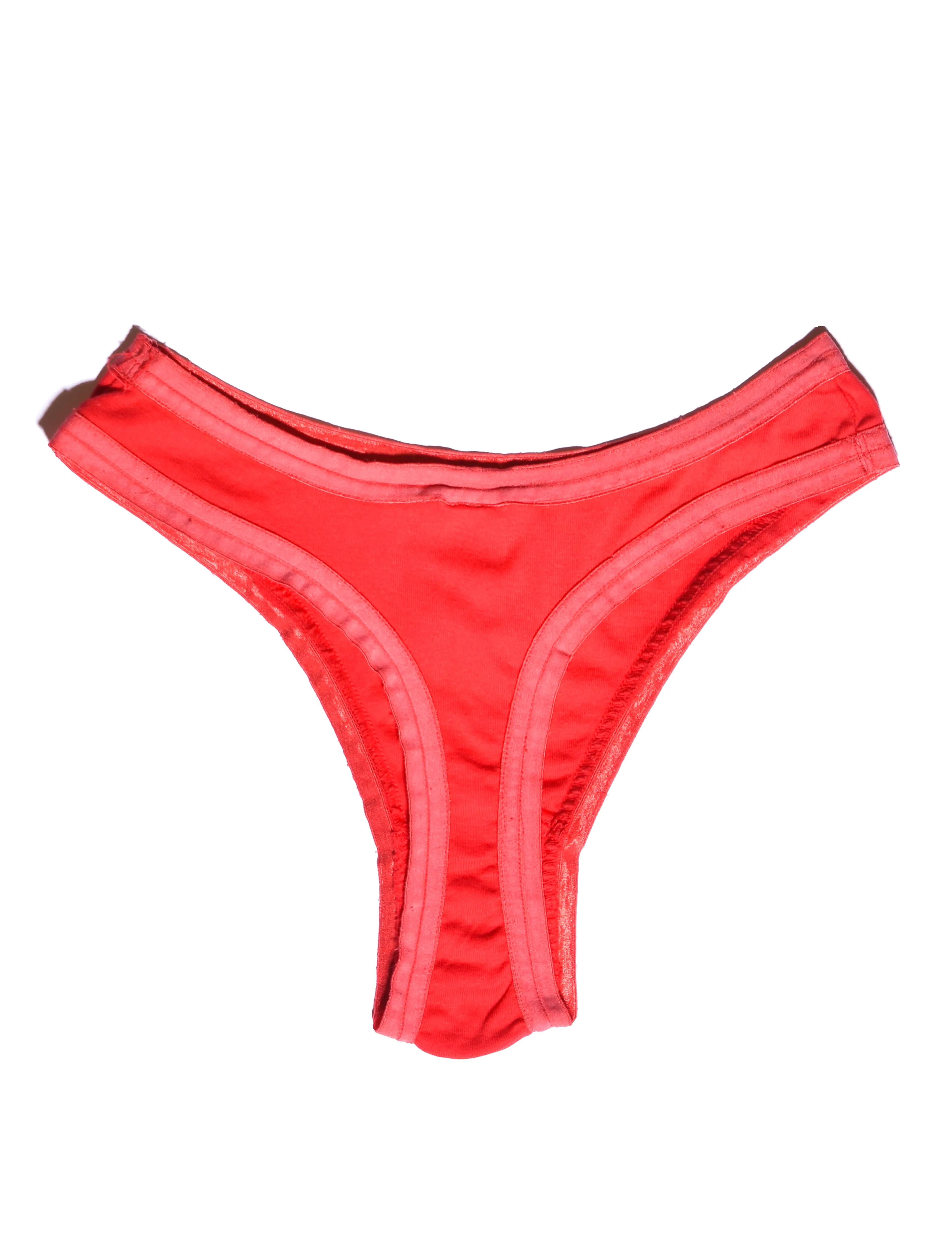 Organic Cotton Thong Panty • Candy Apple