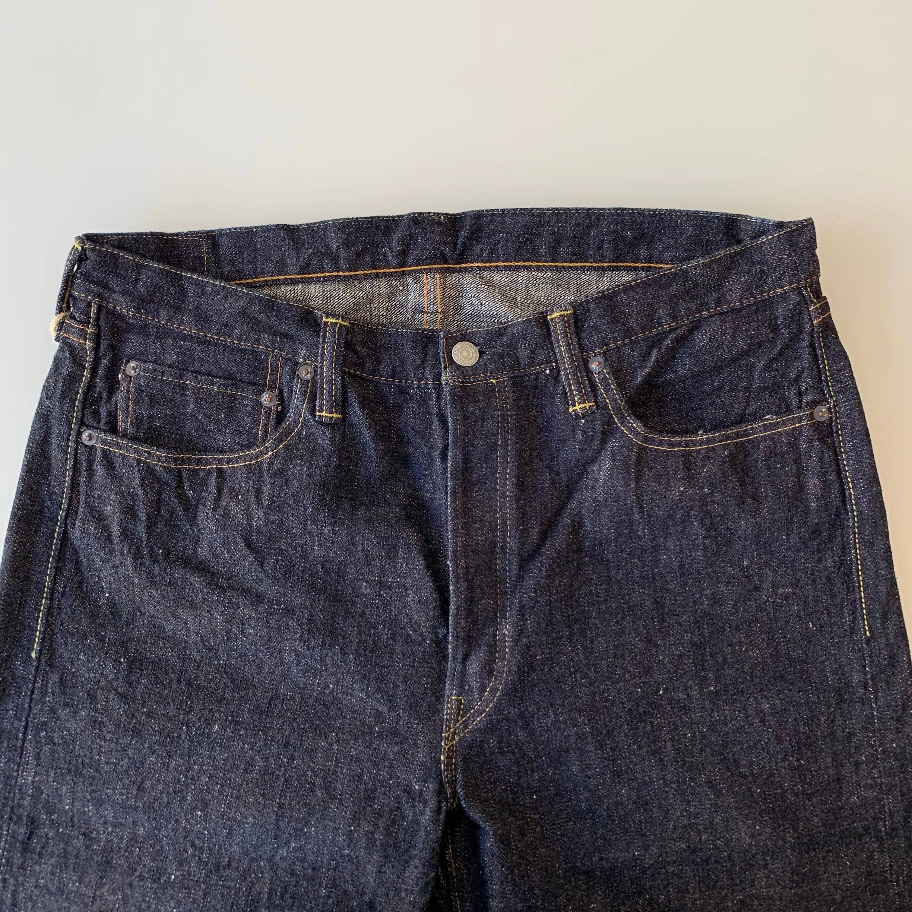 Original Straight Super Rough 15.5oz Selvedge Denim - OW - 1101SR