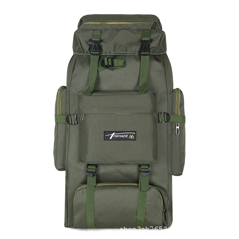 Outdoor Backpack 70L Large Capacity Hiking Backpack Camouflage Camping Hiking Luggage Backpack Factory Direct Sales Foreign Trade