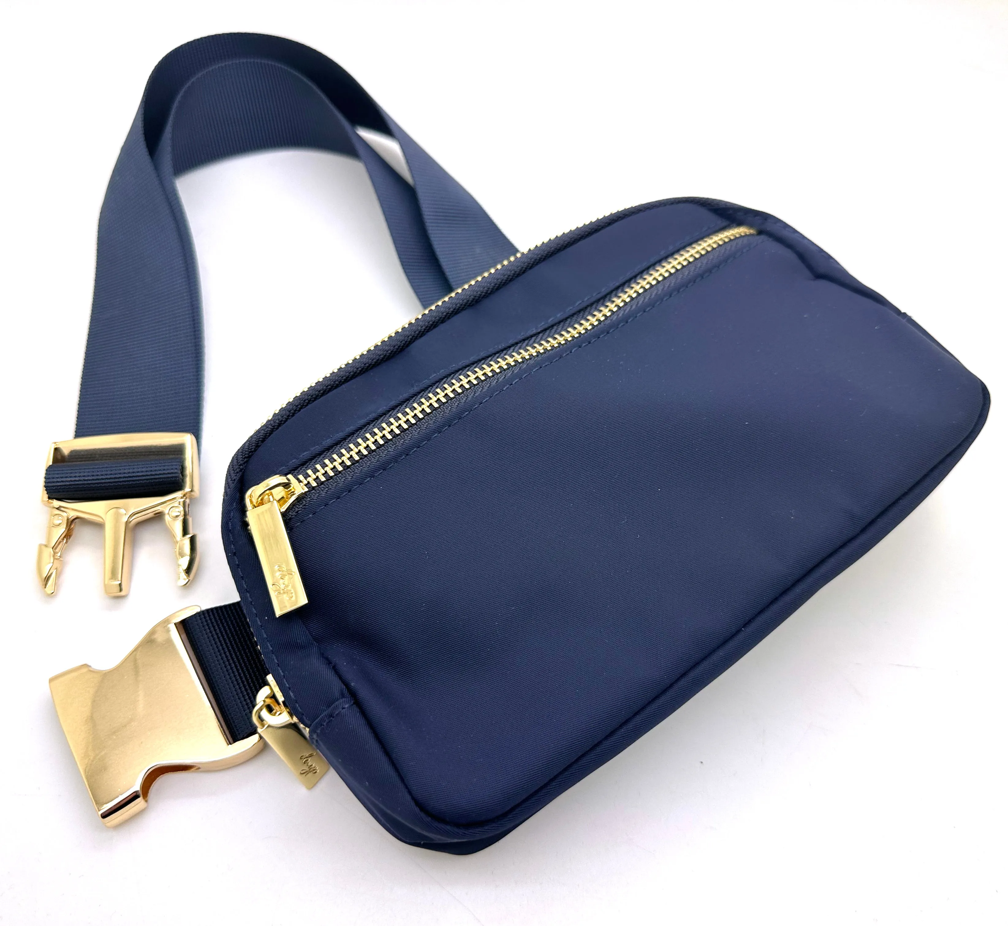 OUTLET "On the Move" bag - Premium Nylon Fanny Pack - Navy