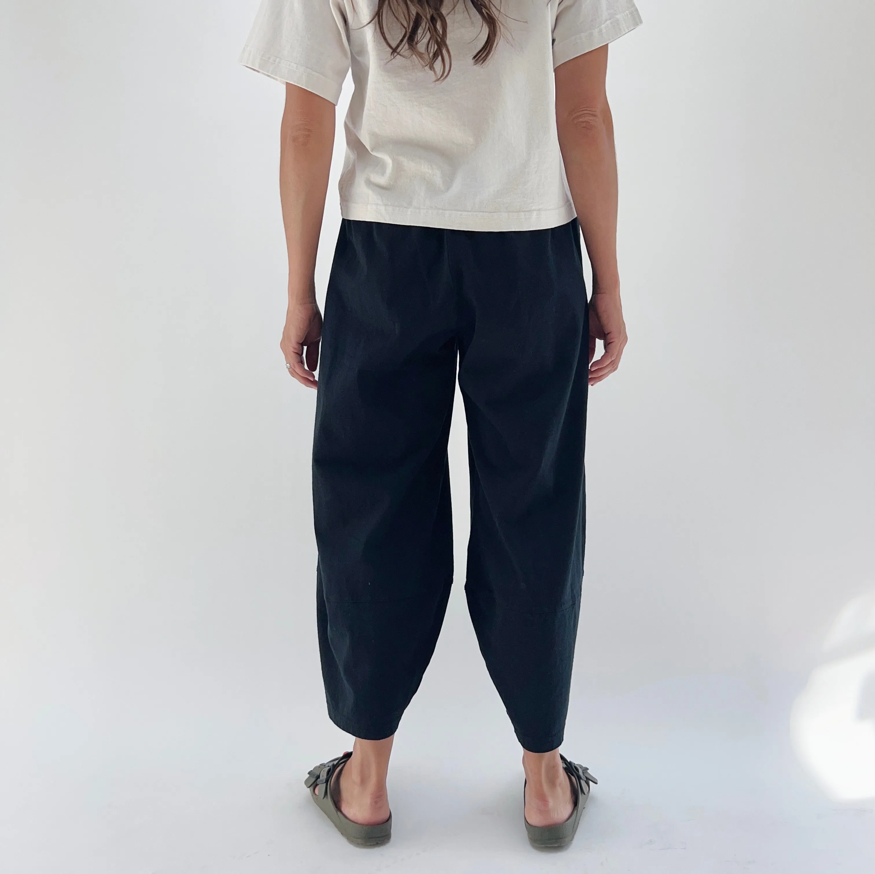 Pacific Cotton | Cotton Oliver Pant in Black