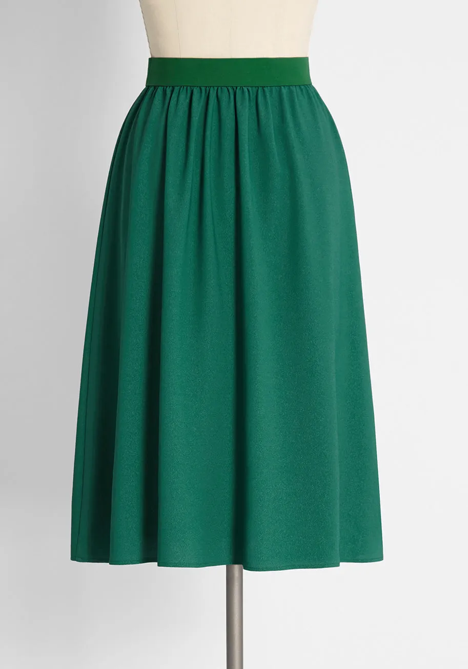 Perfectly Splendid Swing Skirt