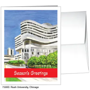 Rush University, Chicago, Greeting Card (7598B)