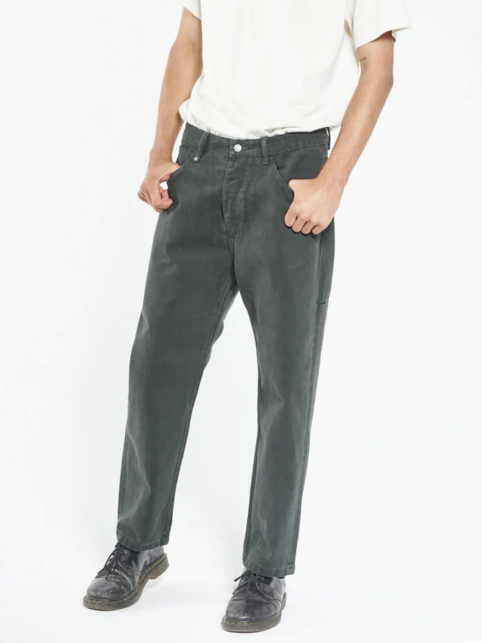 Slacker Denim Jean - Oil Green