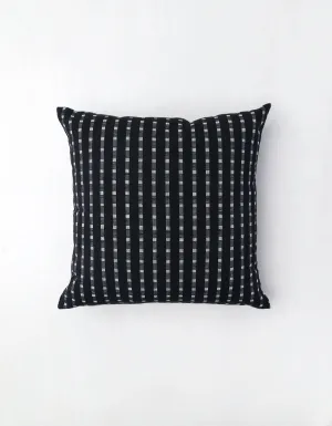 Smoke Lines Textured Cotton Pillow