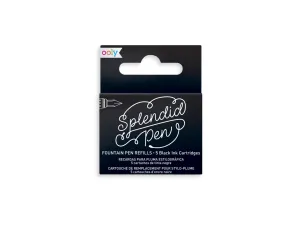 Splendid Fountain Pen REFILL, Black