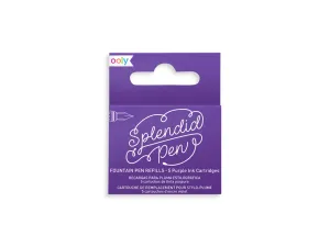 Splendid Fountain Pen REFILL, Purple