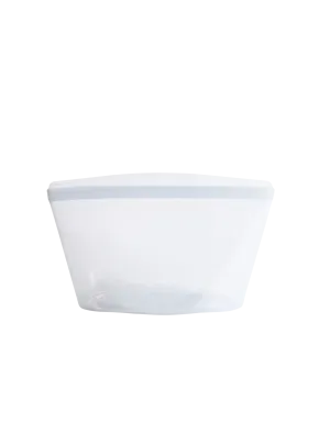 Stasher Reusable Silicone 4 Cup Bowl (Clear)