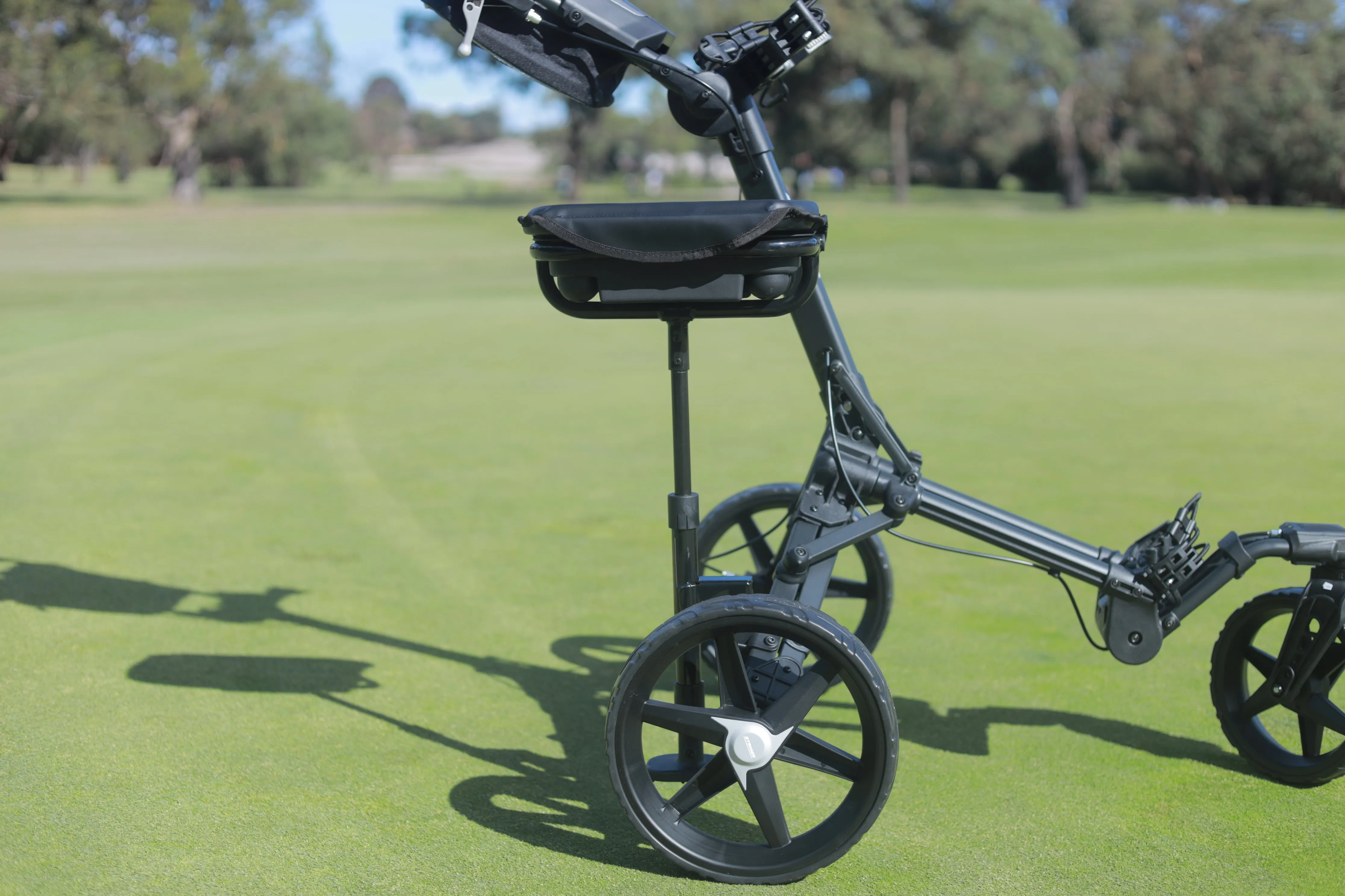 Stinger SG-4 Compact Golf Push Buggy & Seat Kit Package