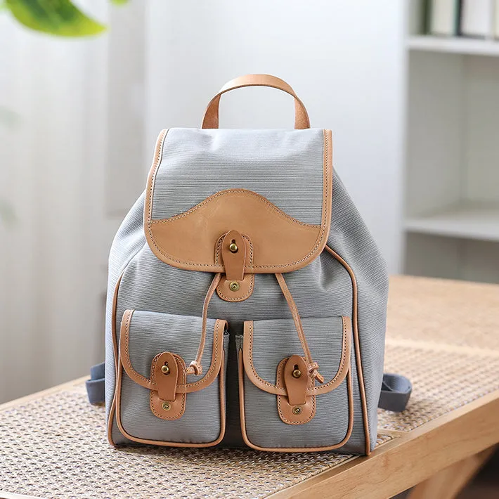 Stylish Small Rucksack Womens Nylon Backpack Purse For Women