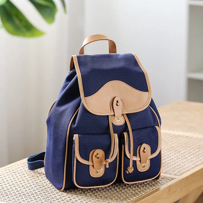 Stylish Small Rucksack Womens Nylon Backpack Purse For Women