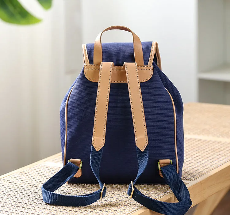 Stylish Small Rucksack Womens Nylon Backpack Purse For Women