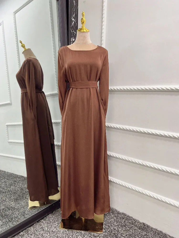 Summer Morocco Graceful Abaya Muslim Dress