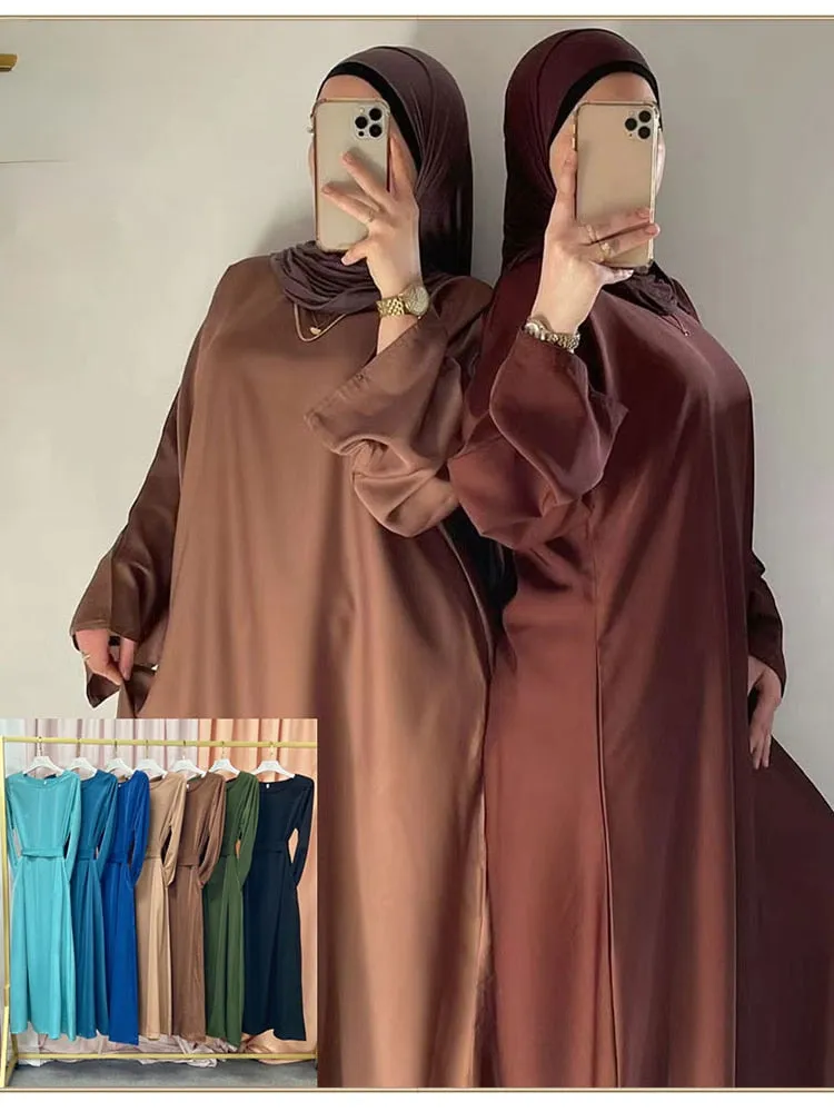 Summer Morocco Graceful Abaya Muslim Dress