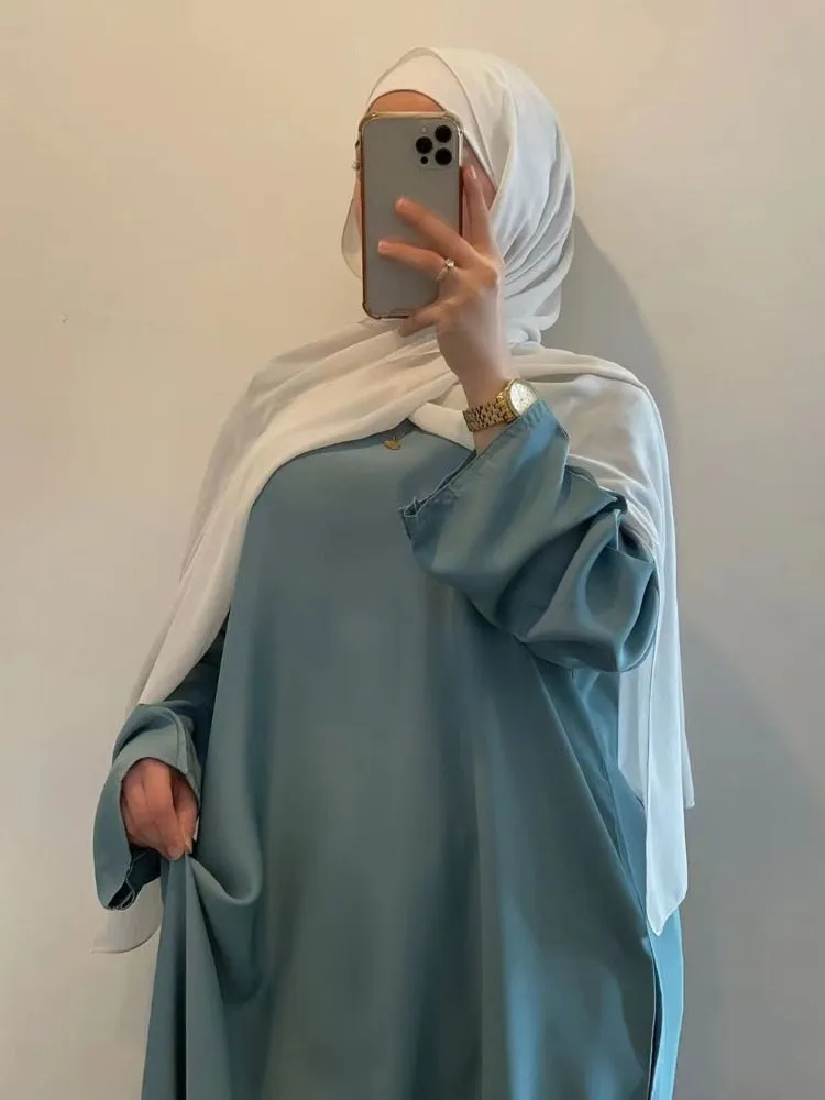 Summer Morocco Graceful Abaya Muslim Dress