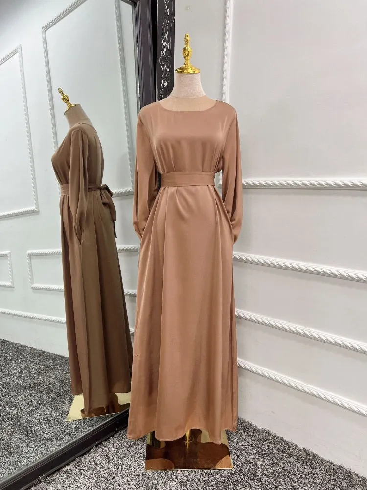 Summer Morocco Graceful Abaya Muslim Dress