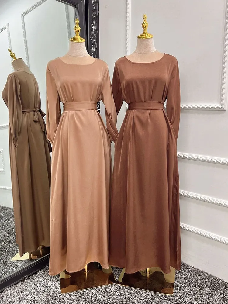 Summer Morocco Graceful Abaya Muslim Dress