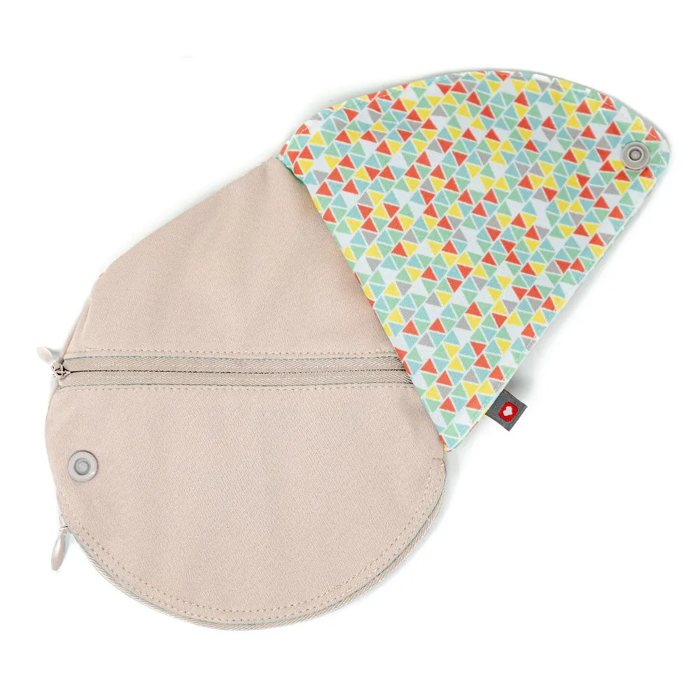 Teardrop Wet/Dry Zipp able Reusable Breast Pad Storage Pouch - *Bag Only Pads Sold Separatelya