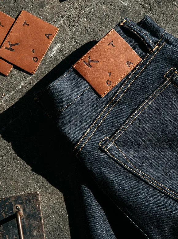 The Needle Skinny - Indigo Raw 10.5oz Selvedge