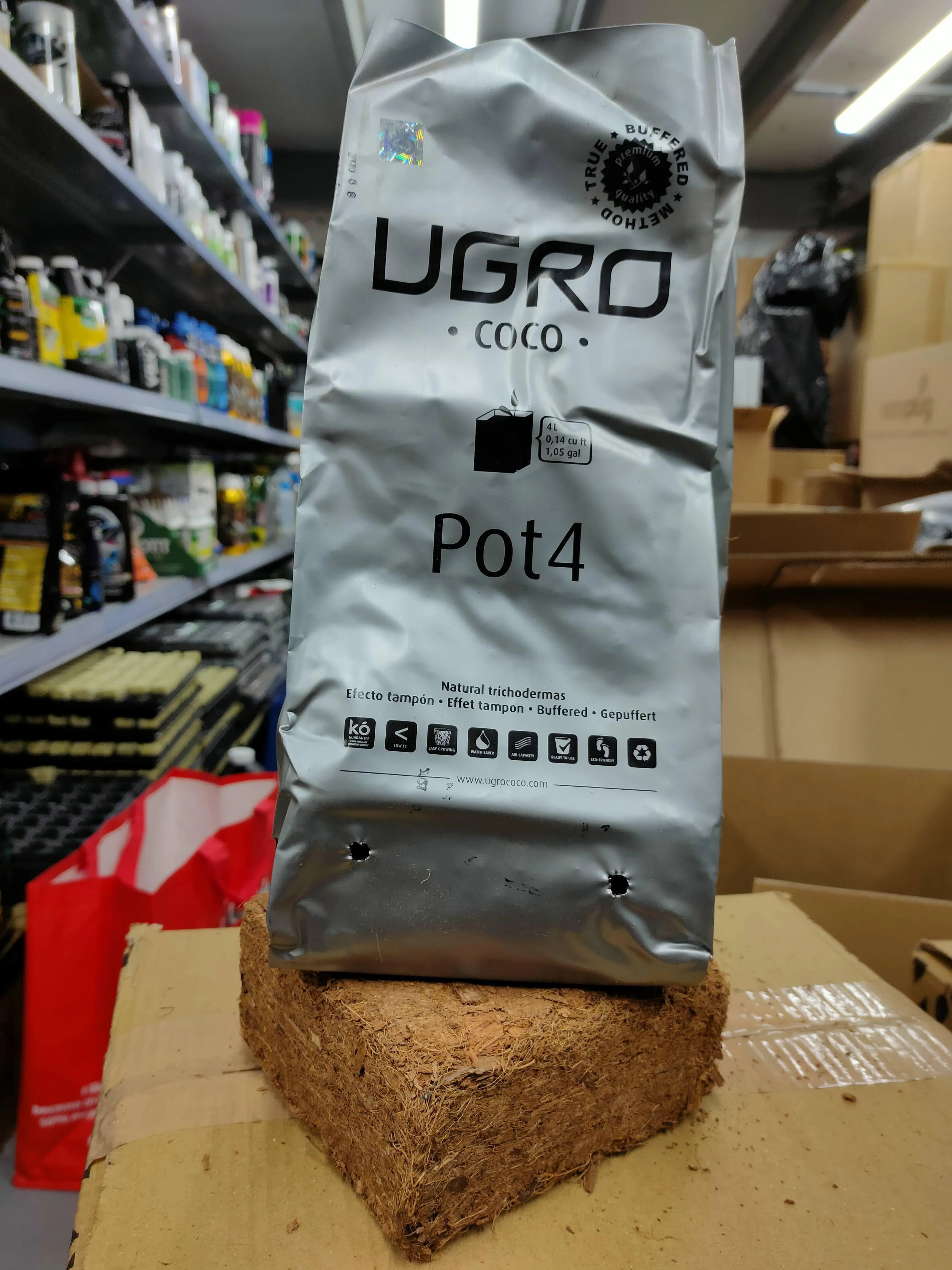 Ugro Basic Pot4 Quick Fill Grow Bag - 4L