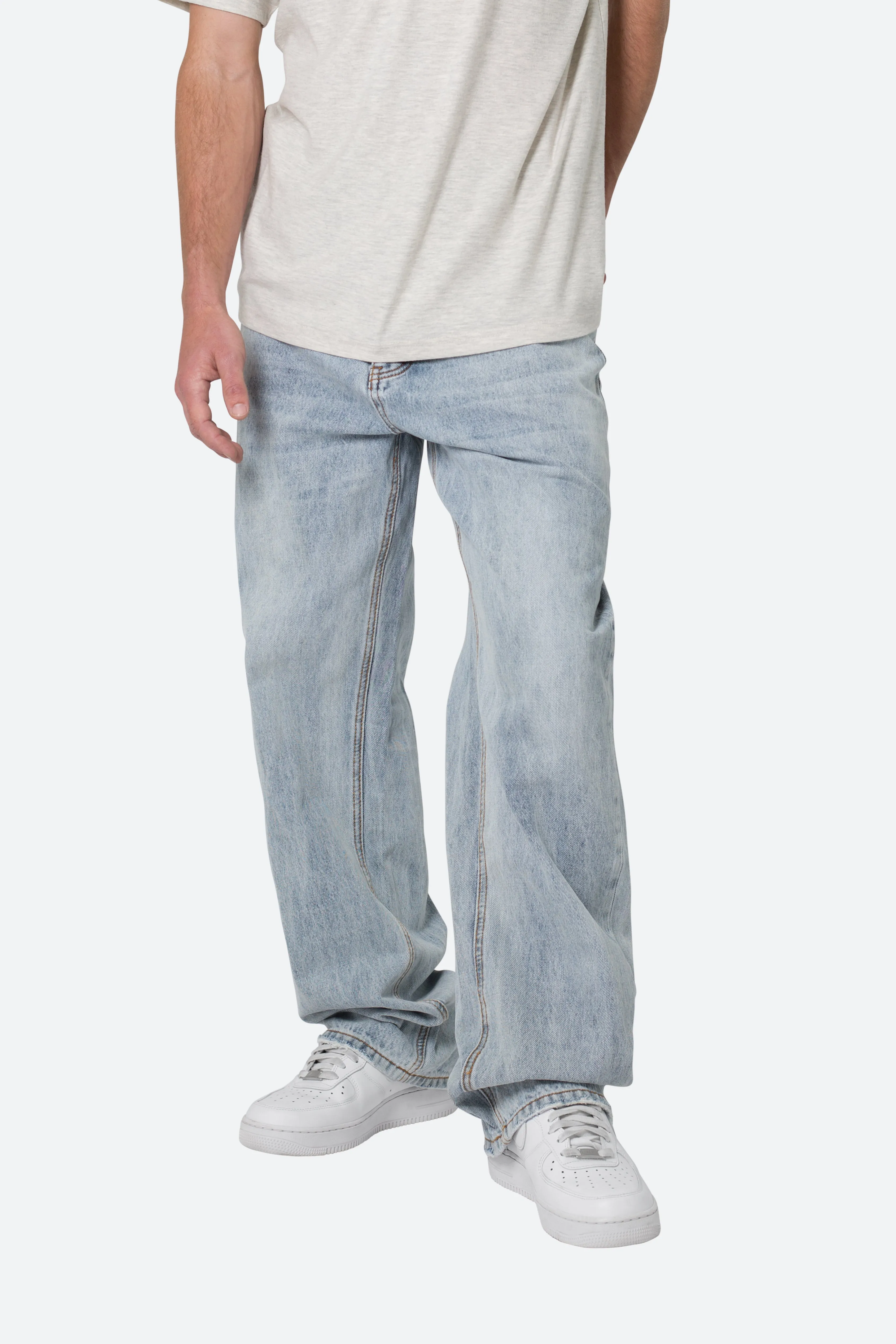 Ultra Baggy Denim - Light Blue