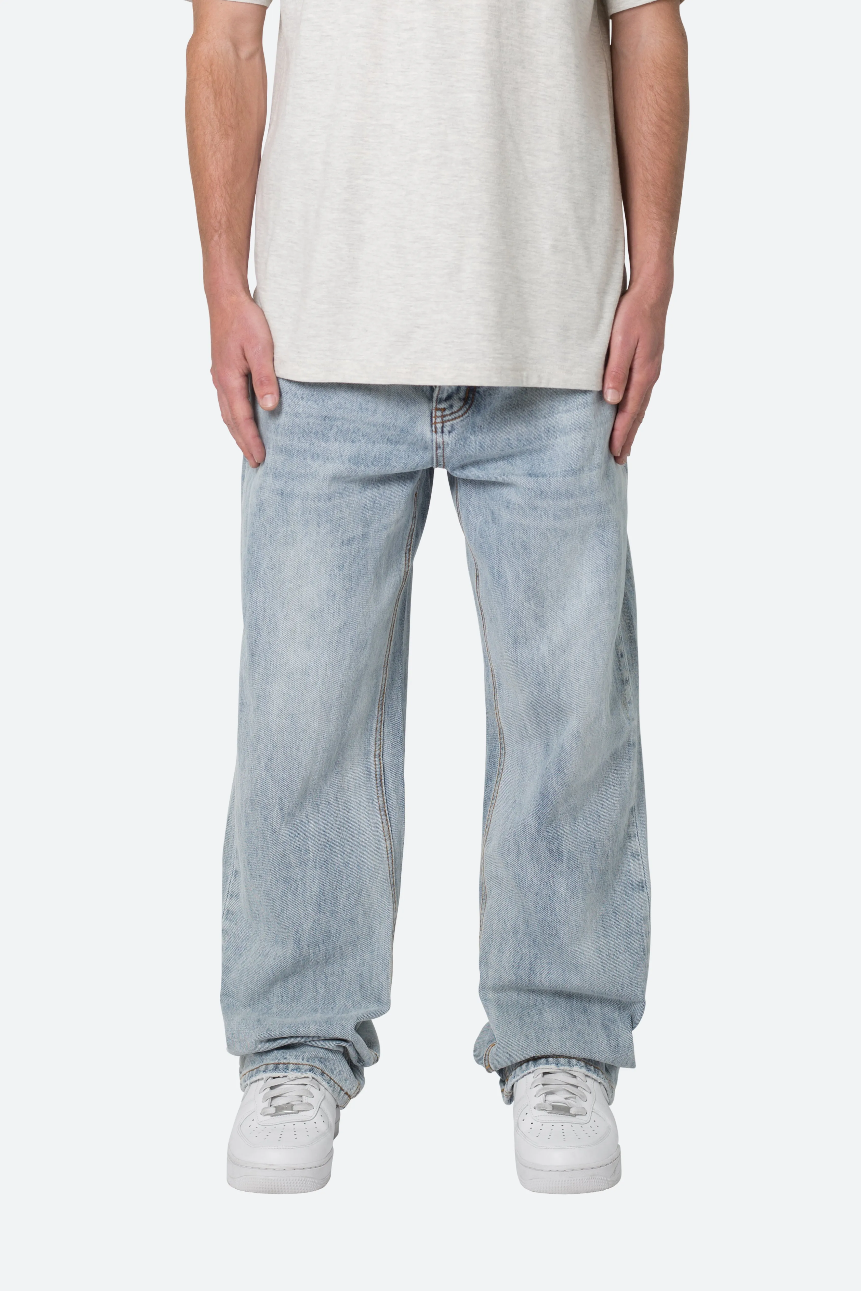 Ultra Baggy Denim - Light Blue