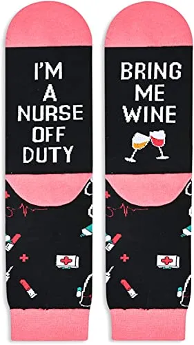 Unisex Nurse Socks, Nursing Socks, Nurse Gifts, CNA Gifts, Future Nurse Gifts, RN Gifts, Student Nurse Gifts, Nurse Day Gifts, CNA Week Gifts