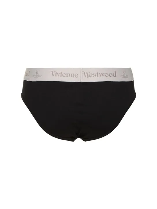 Vivienne Westwood   Pack of 2 stretch cotton briefs 