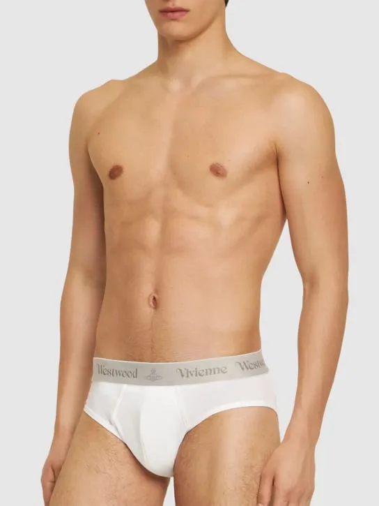 Vivienne Westwood   Pack of 2 stretch cotton briefs 