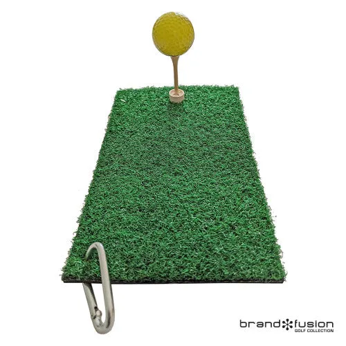 Winter Golf Mat With Carabiner Clip